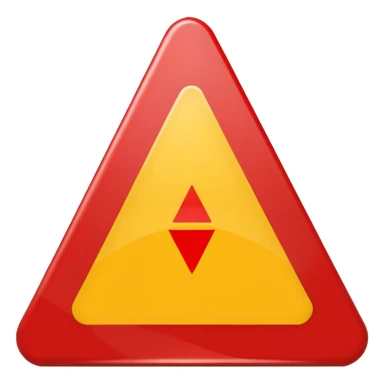 attention danger!! sticker