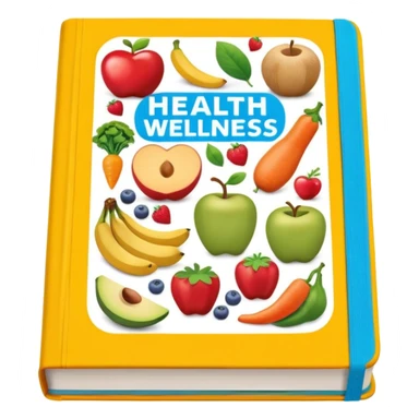 health and wellness book sticker