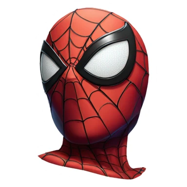 Spider man head  sticker