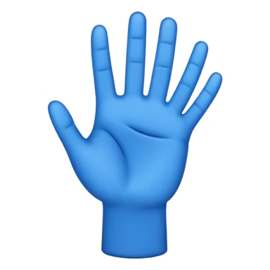 generates an emoji of the Manus ai logo which is a hand sticker