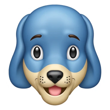 Blue tick emoji sticker