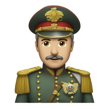 General ruso  sticker