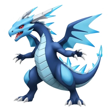 Inteleon-Amaura-Salamence-Zekrom-Pokémon-fusion (full body) sticker
