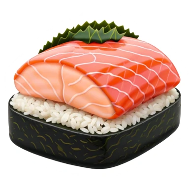 Pink sushi sticker