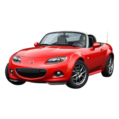 make an Mazda MX-5 series NA with the fliping head lights sticker