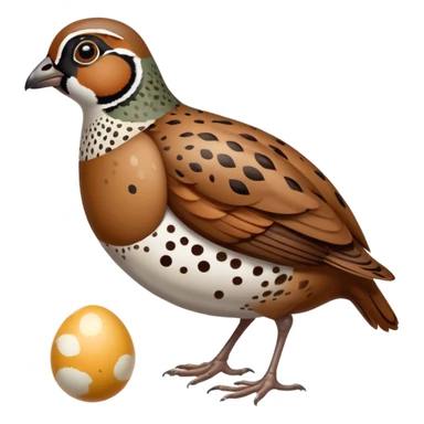 can you make a quail and quail egg emoji sticker