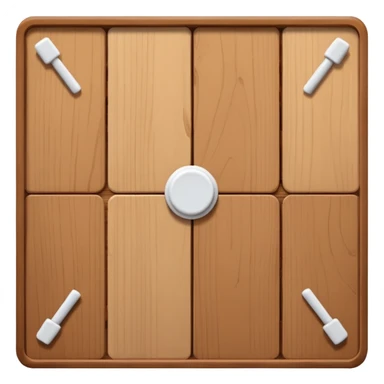 quoridor board game, top-down view, simple sticker