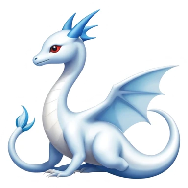 Dragonair-Latias-Fakémon-hybrid-creature (full body)  sticker