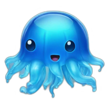 Blue Jelly sticker