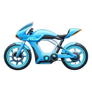 Tron Lightcycle bike sticker