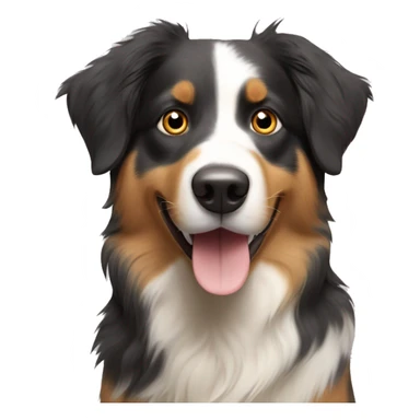 Australian Shepherd mixed with Burmese mountain dog ￼￼ sticker