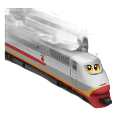 Rails trains sticker