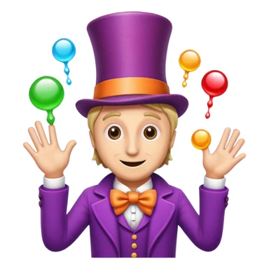 Wonka factory sticker