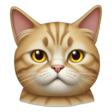 cat-trump-grumpy sticker