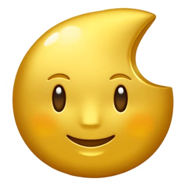 Fais une pièce d'or avec l'inscription F sticker