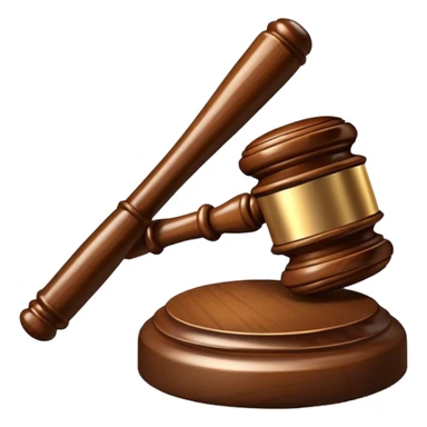judge gavel sticker