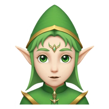 Cool elf sticker