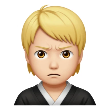 Zenitsu Agatsuma Annoyed sticker