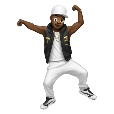 Hip-Hop dancer  sticker