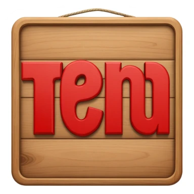 a warning with the word MENTIRA sticker