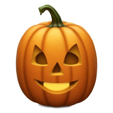 Jack-o-lantern sticker