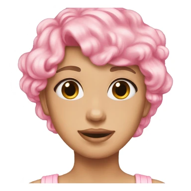 Pink aesthetic girly things  sticker