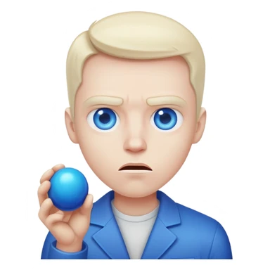 Pill popping sticker