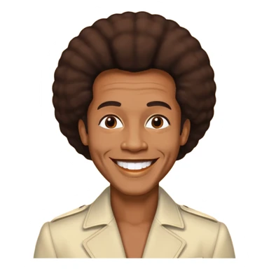 Bobby Farrell of Boney M sticker