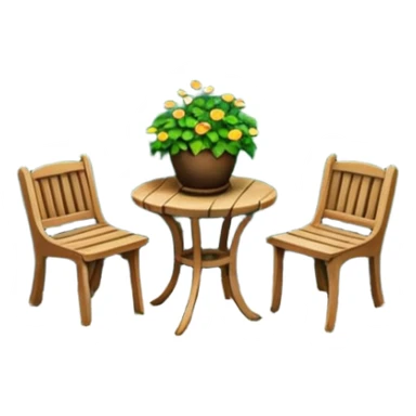 Terrace and garden sticker
