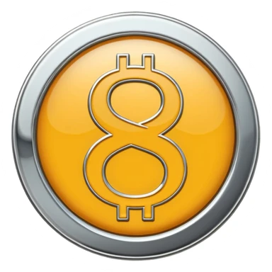 A double dollar sign emoji made of polished silver chrome, smooth metallic surface, glossy reflections, luxury swag vibe, minimal iOS emoji style, centered on white background sticker