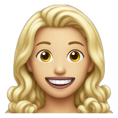 emoji smile with drag sticker
