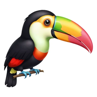 toucan and guava together sticker