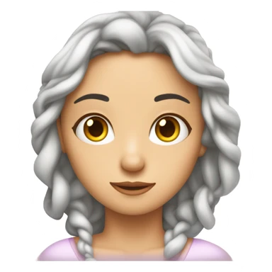 Chica dormida  sticker