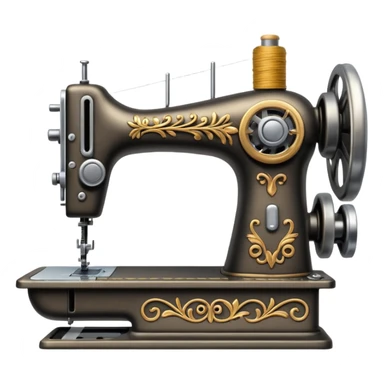 Maquina de coser sticker