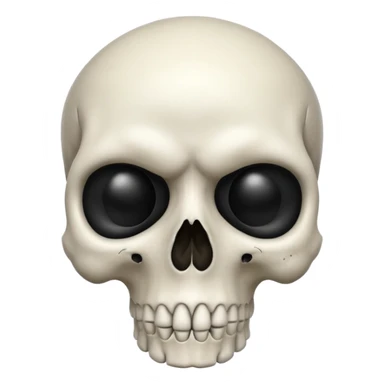 skull emoji sticker