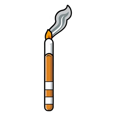 Cigarette sticker