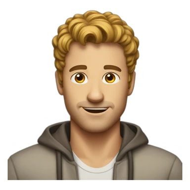 a guy having an headhache sticker