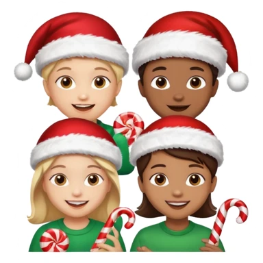 Marry Cristmas Candy children sticker