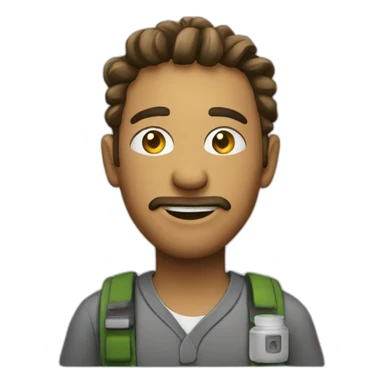 stoner tech worker sticker