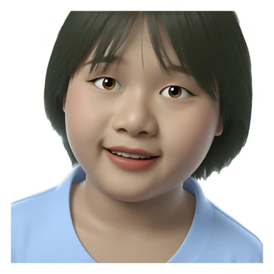 smiling boy portrait close up sticker