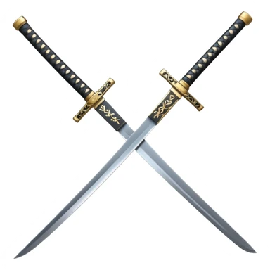 Famous Katana full chinese names. sticker