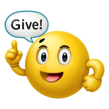 I want classic Pac man or smiley icon showing the phrase: "Give me more information!!!"
It should show the strong desire to learn more, to get more information about the discussed topic, to collect more data...
It must highlight the DATA and INFORMATION is what I want. sticker
