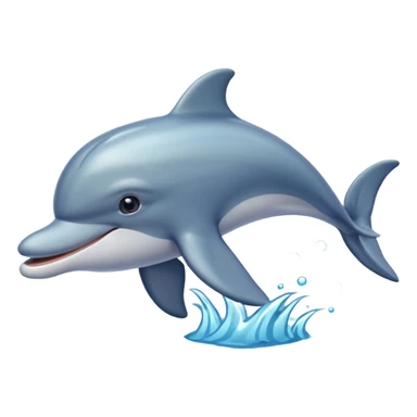 Dolphin sticker