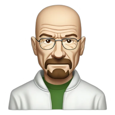 Walter White Breaking Bad sticker