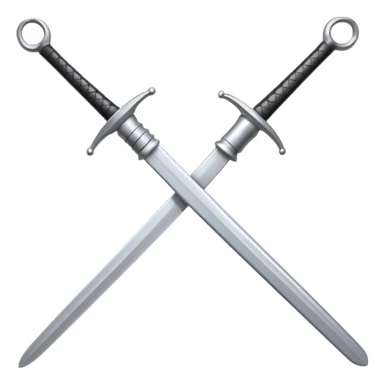 fencing sword sticker