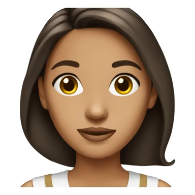 Young Brunette rich women sticker