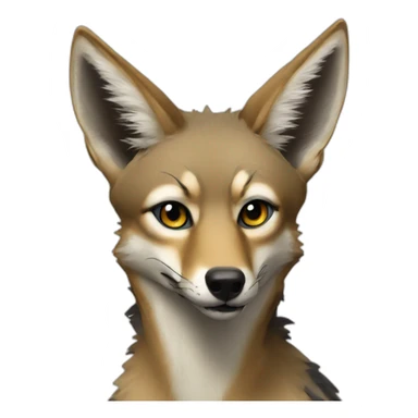 jackal sticker