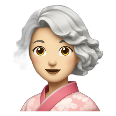 woman-Japan sticker