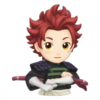Tanjiro Kamado Demon SLayer sticker