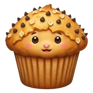 muffin with frits sticker